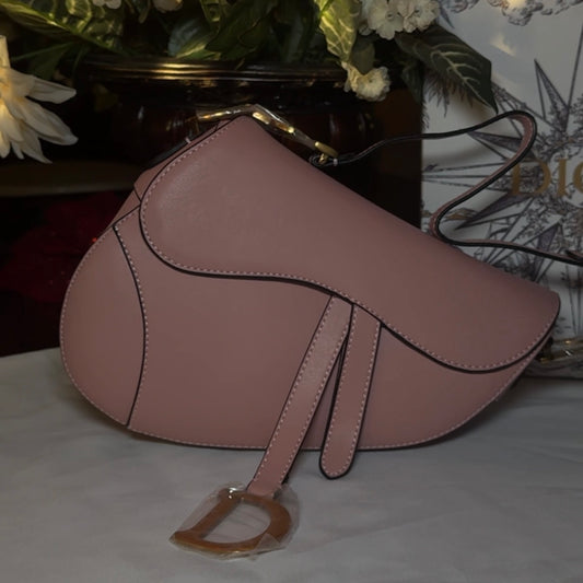 CD Pink Saddle Bag